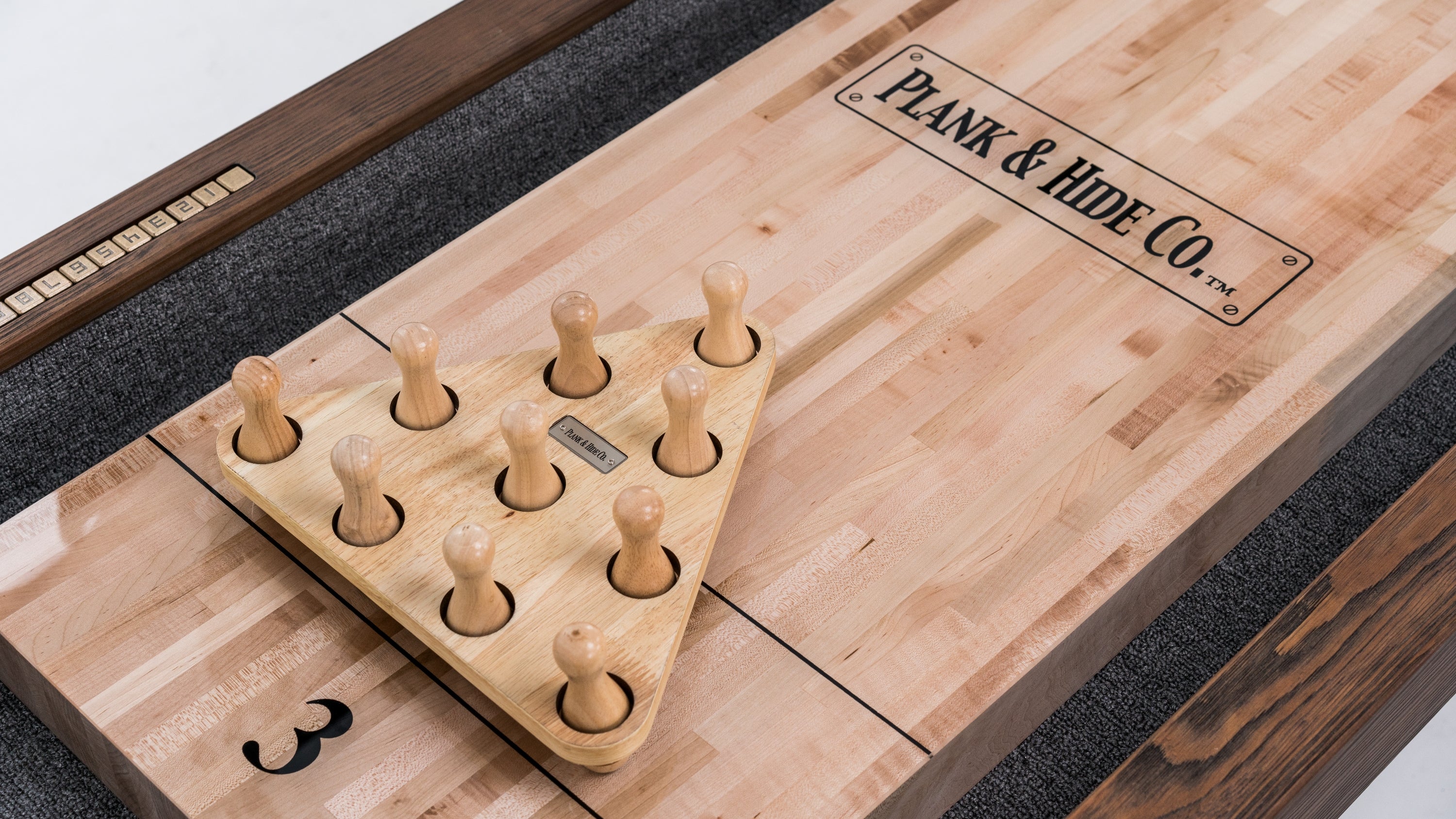 Shuffleboard Bowling Pin Set