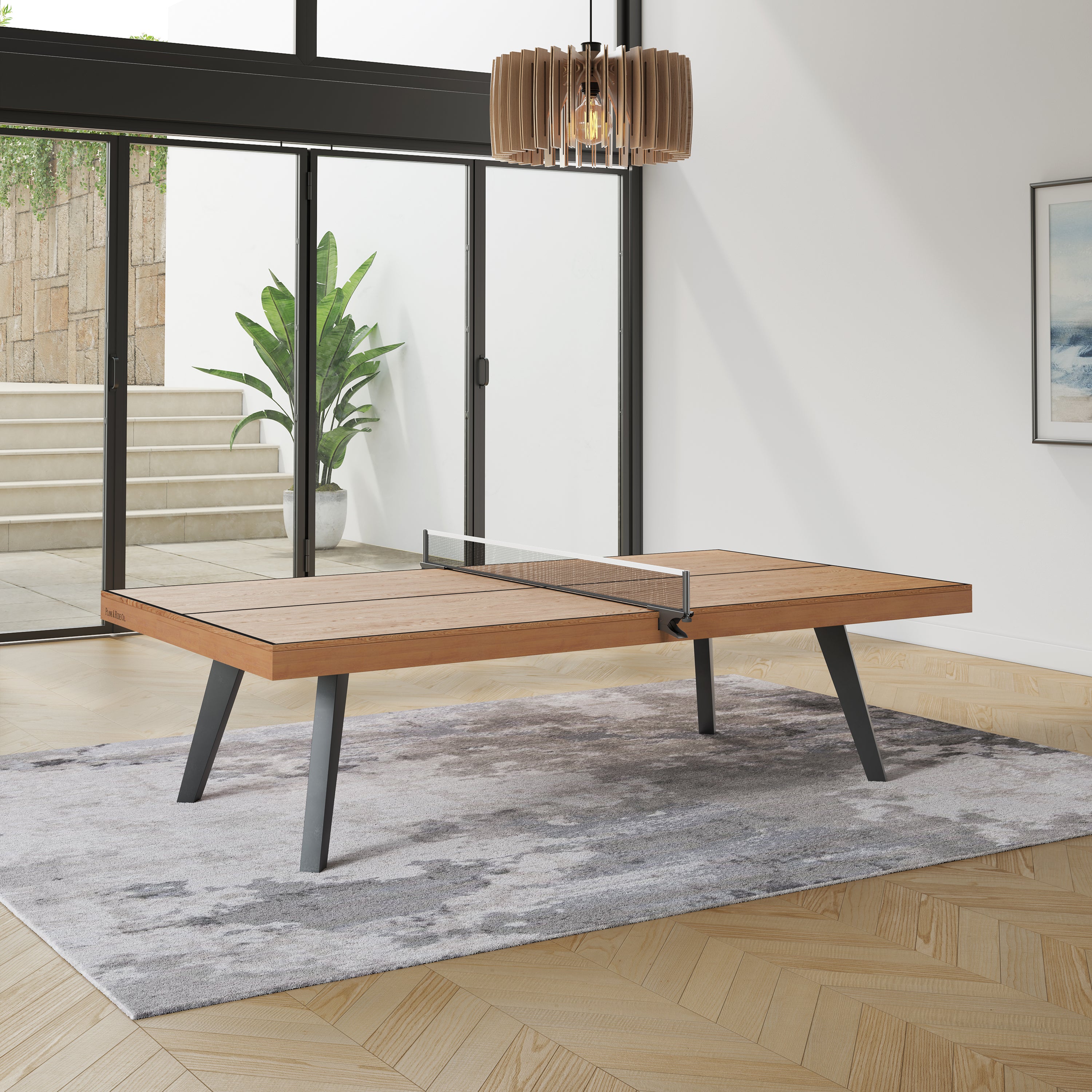 Harper Ping Pong Table with Storage Drawer