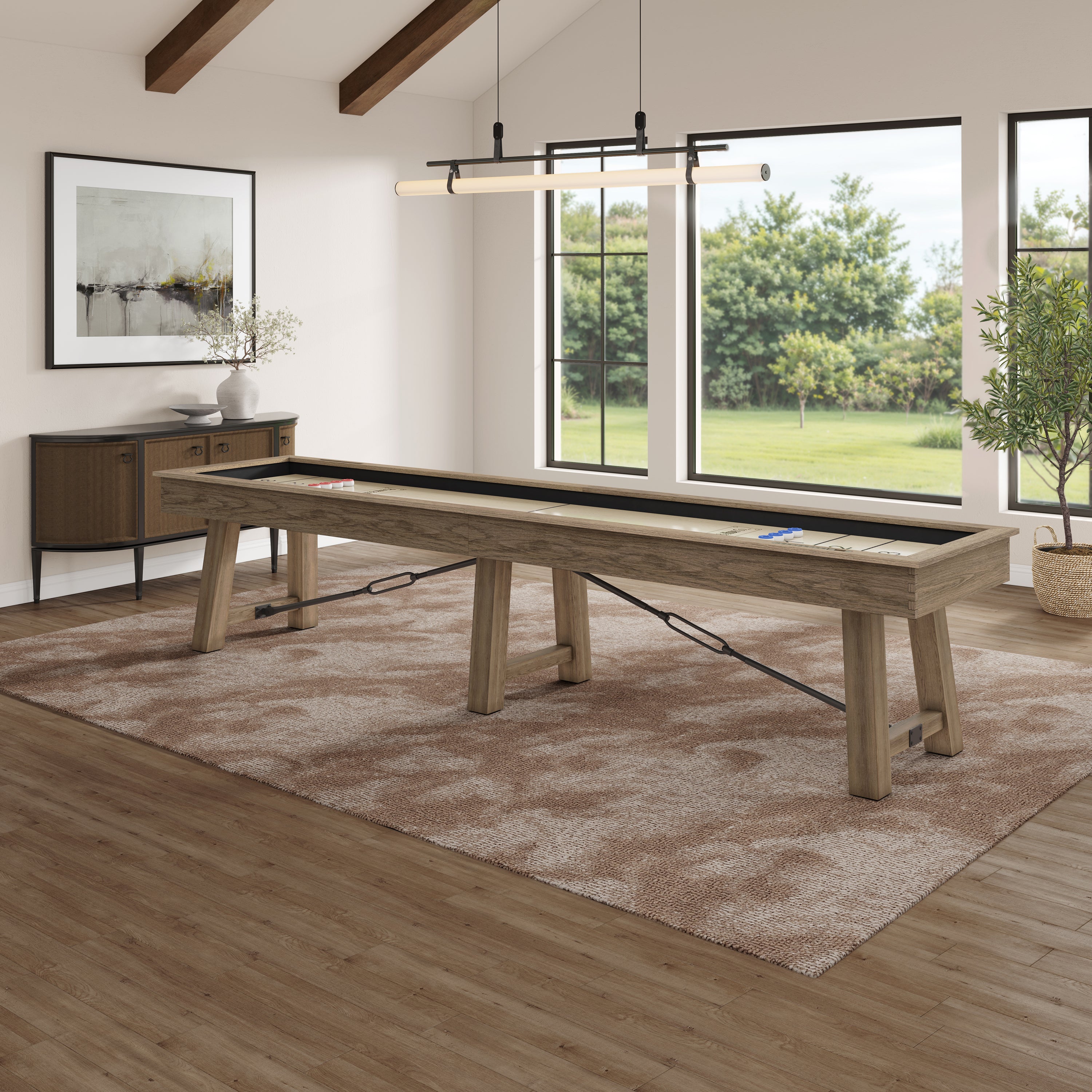 Isaac Shuffleboard Table