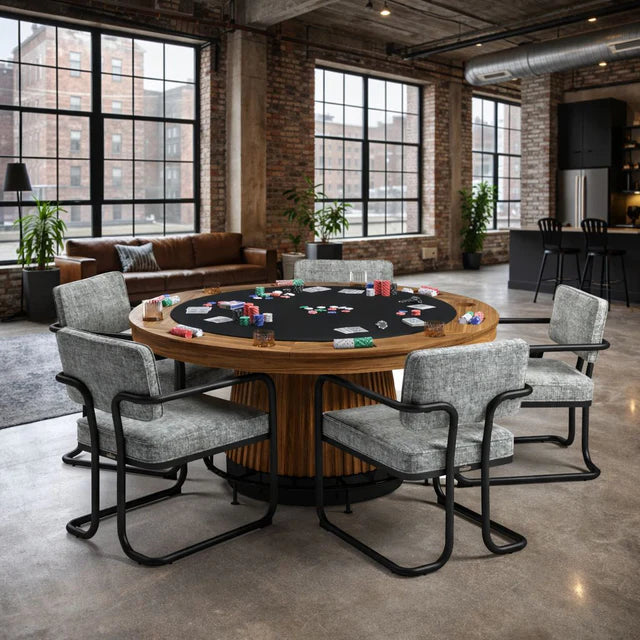 Prohibition 60" Poker Table