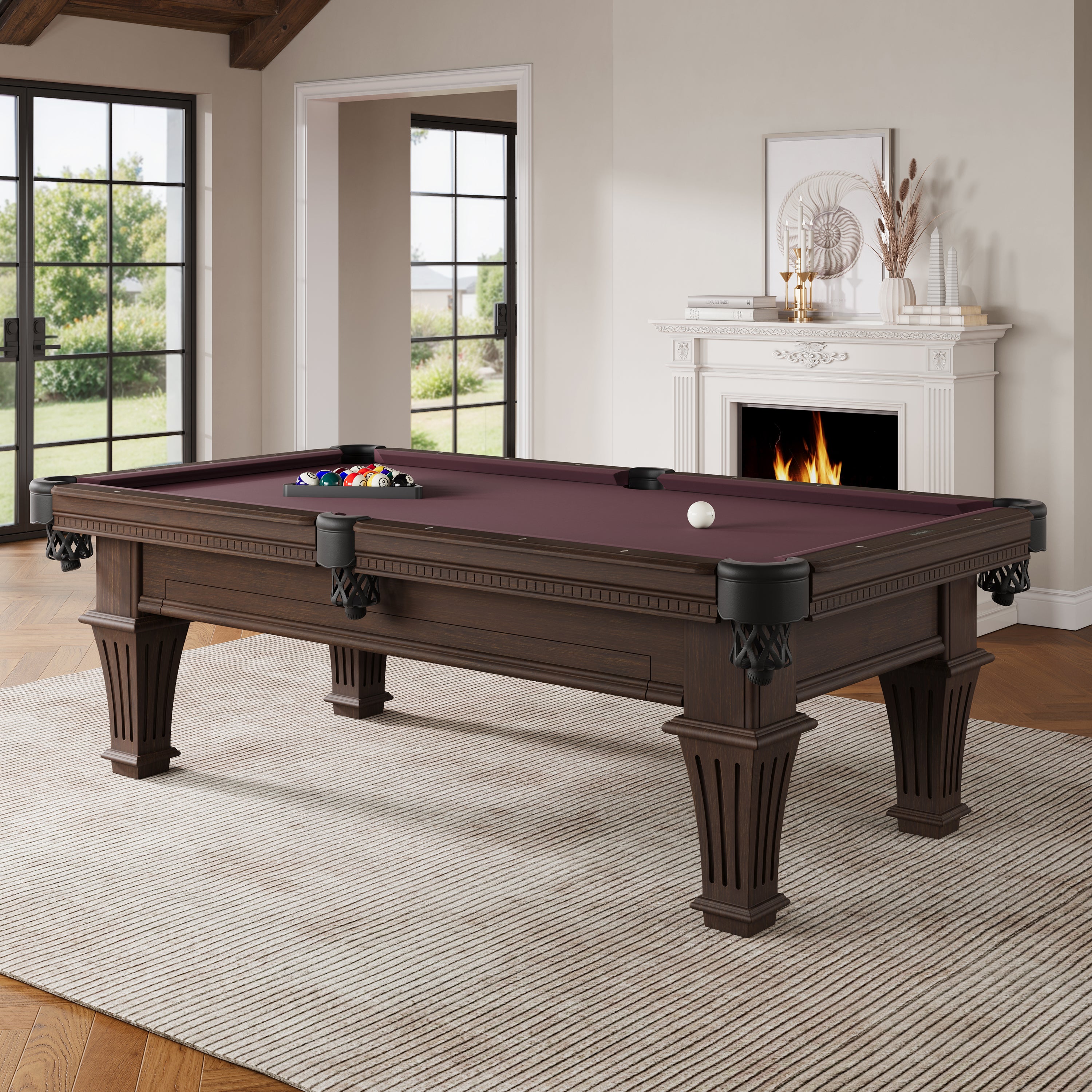 Talbot Pool Table with Drawer