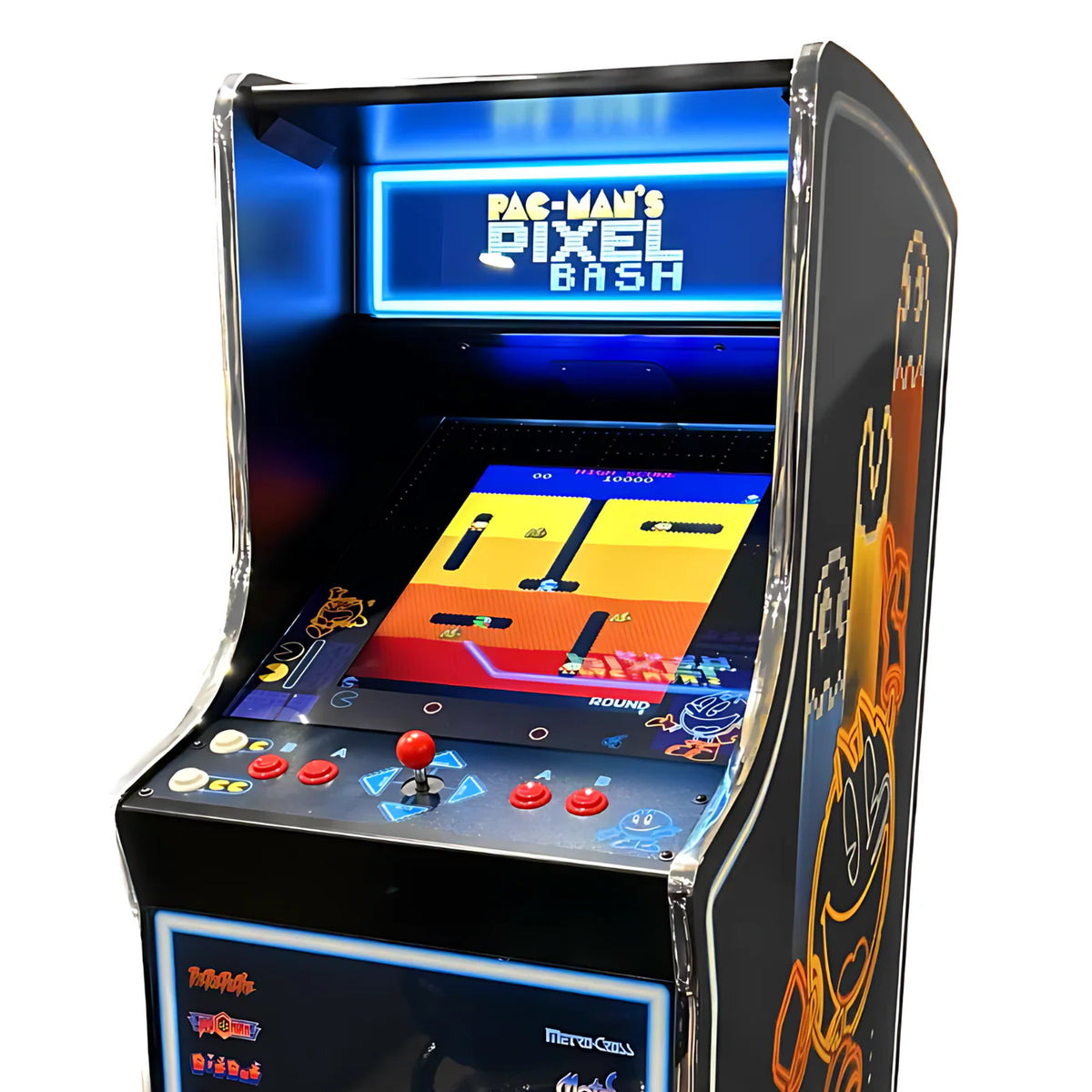 Pac-Man Pixel Bash Neon Cabaret