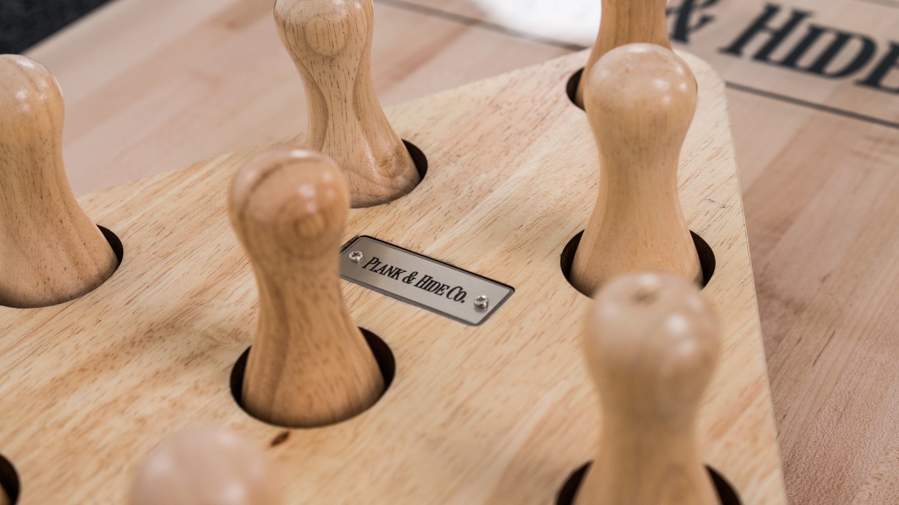 Shuffleboard Bowling Pin Set