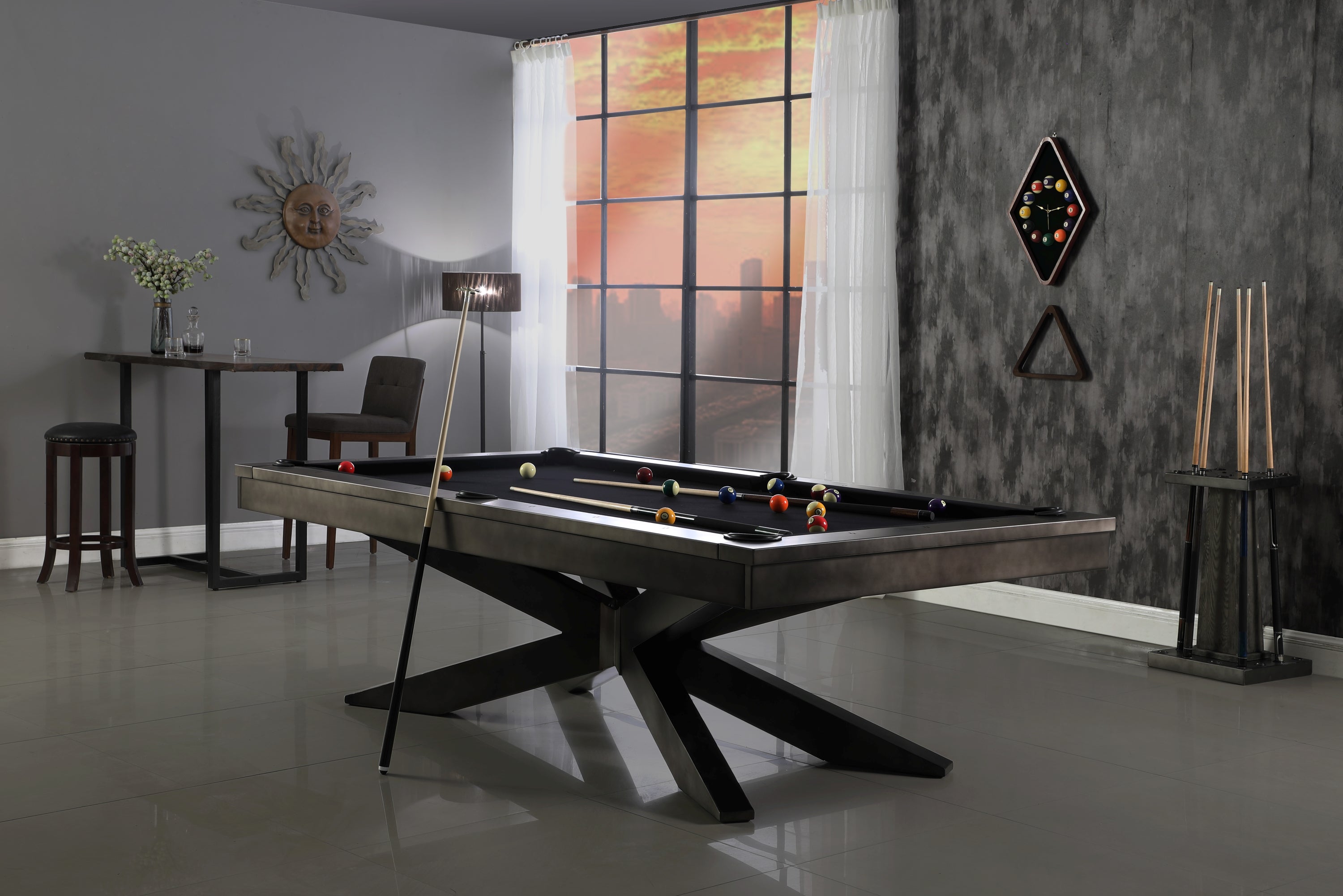 Felix Steel Pool Table