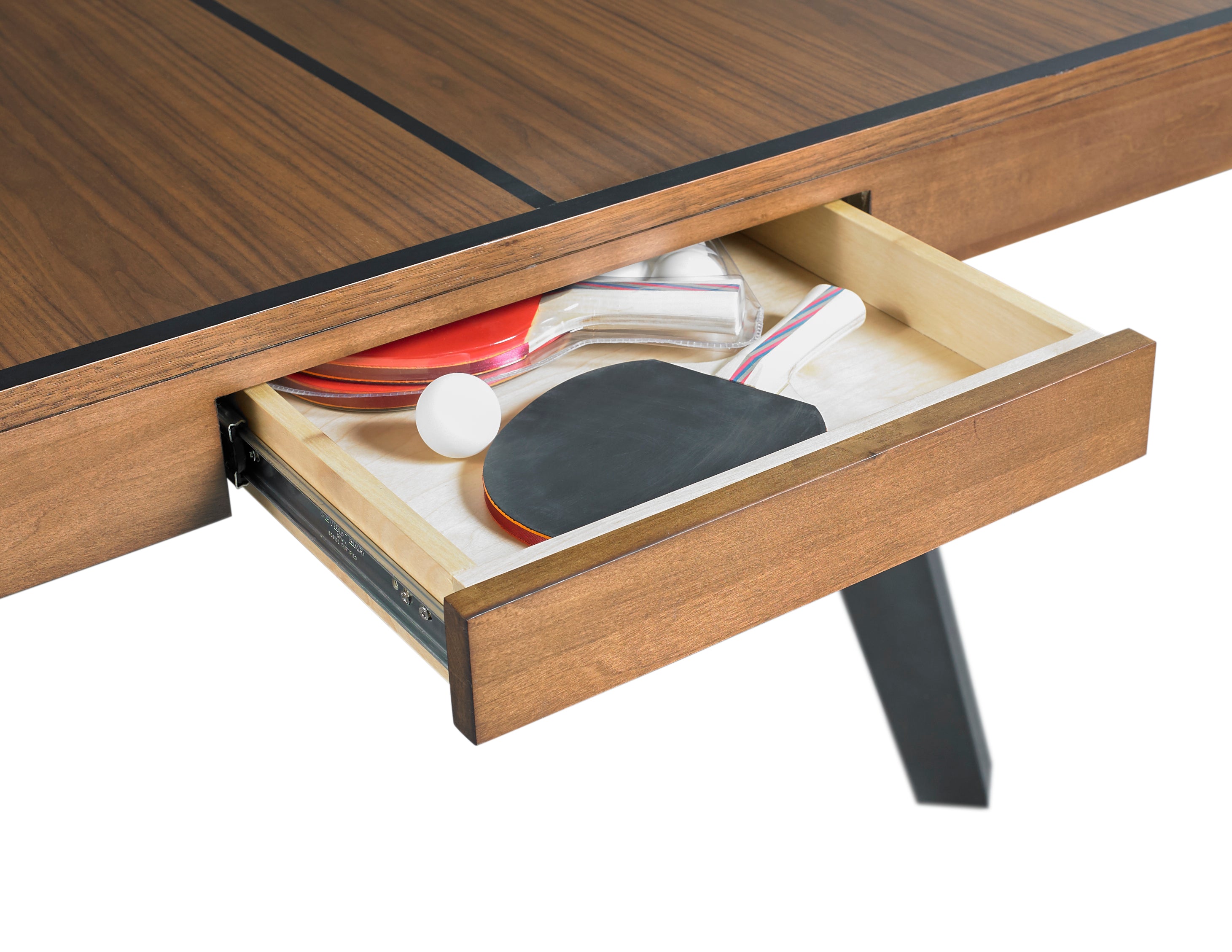 Harper Ping Pong Table with Storage Drawer