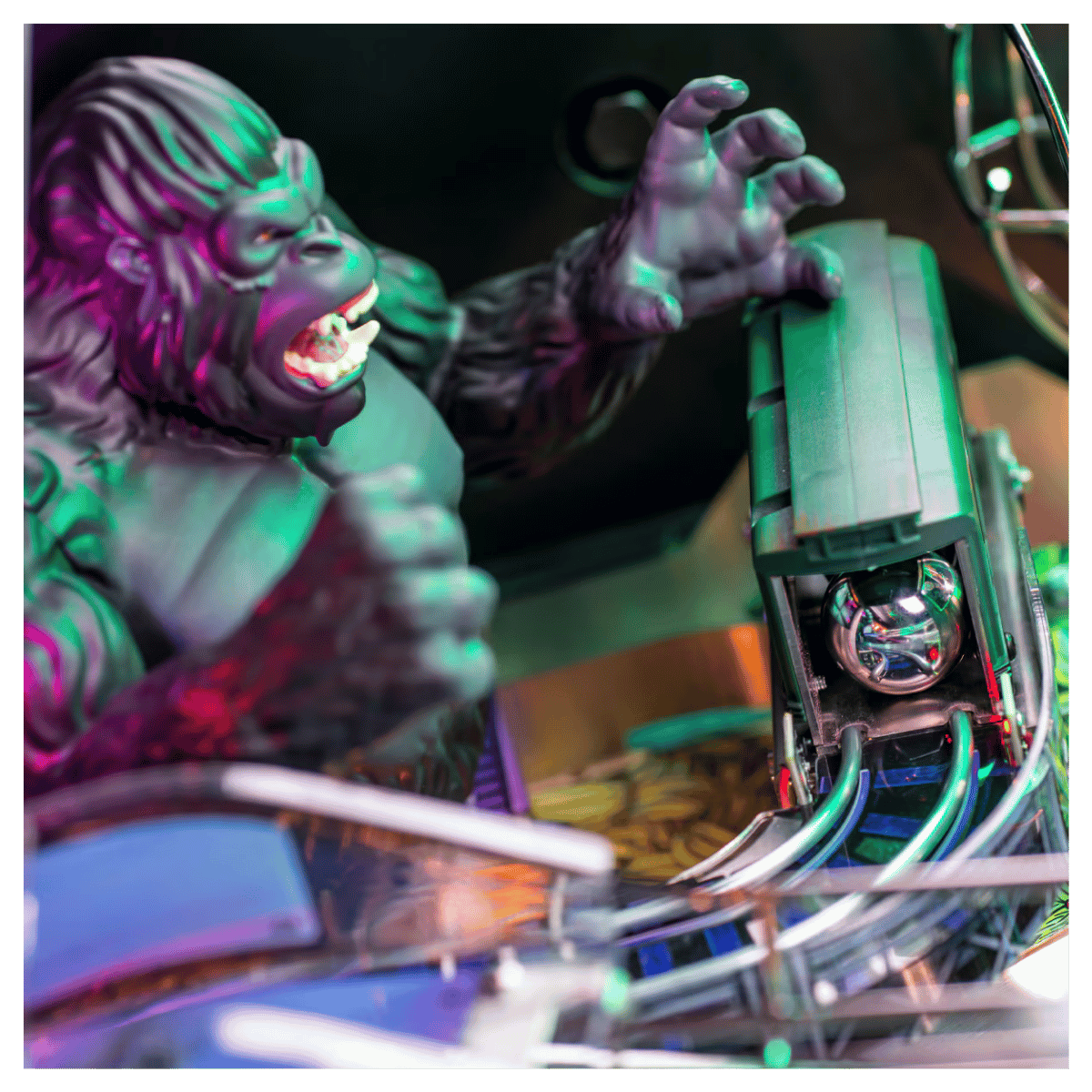 King Kong: Myth of Terror Island Premium Pinball Machine