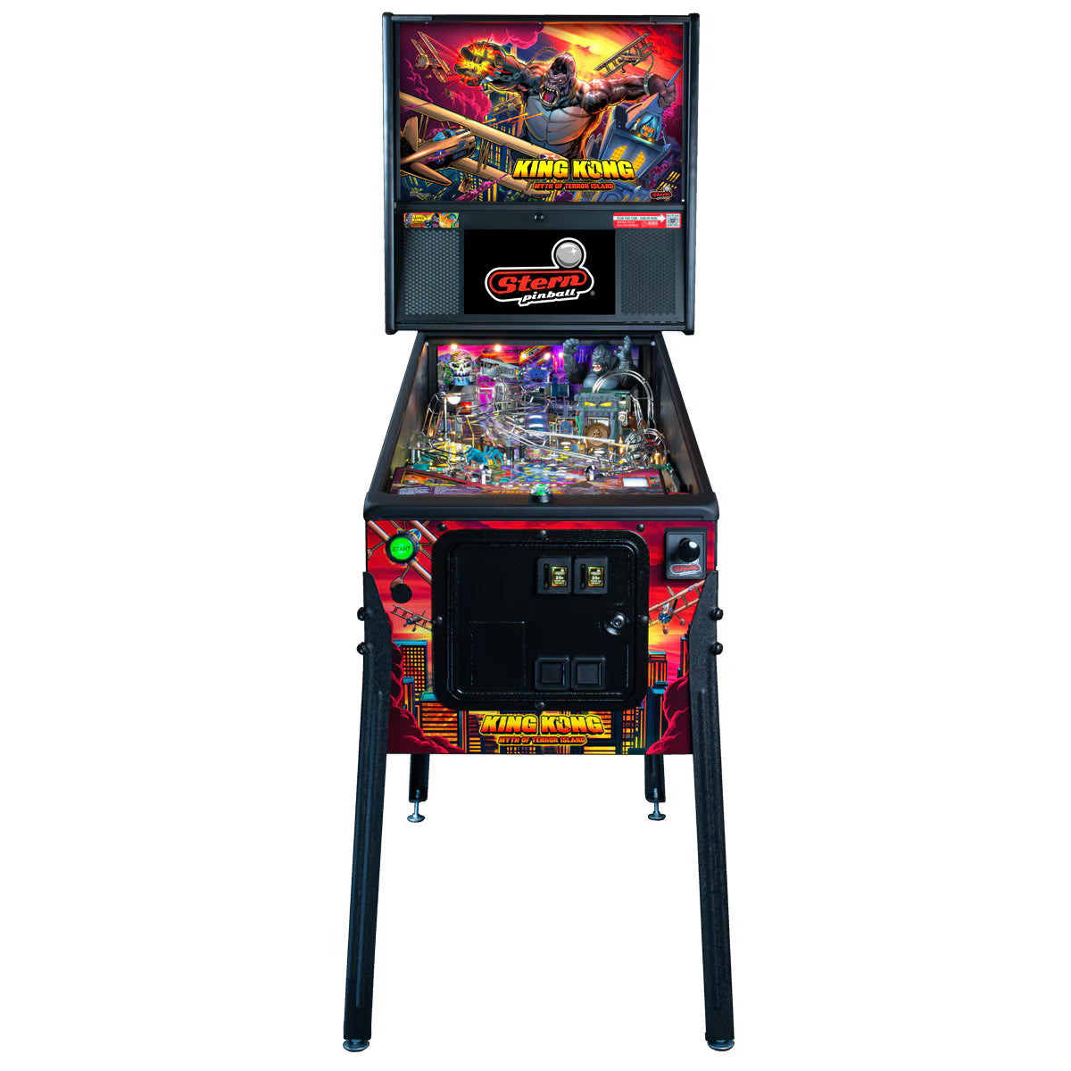 King Kong: Myth of Terror Island Premium Pinball Machine