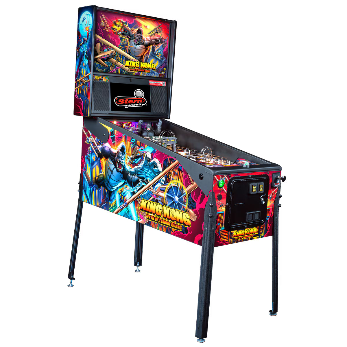 King Kong: Myth of Terror Island Premium Pinball Machine