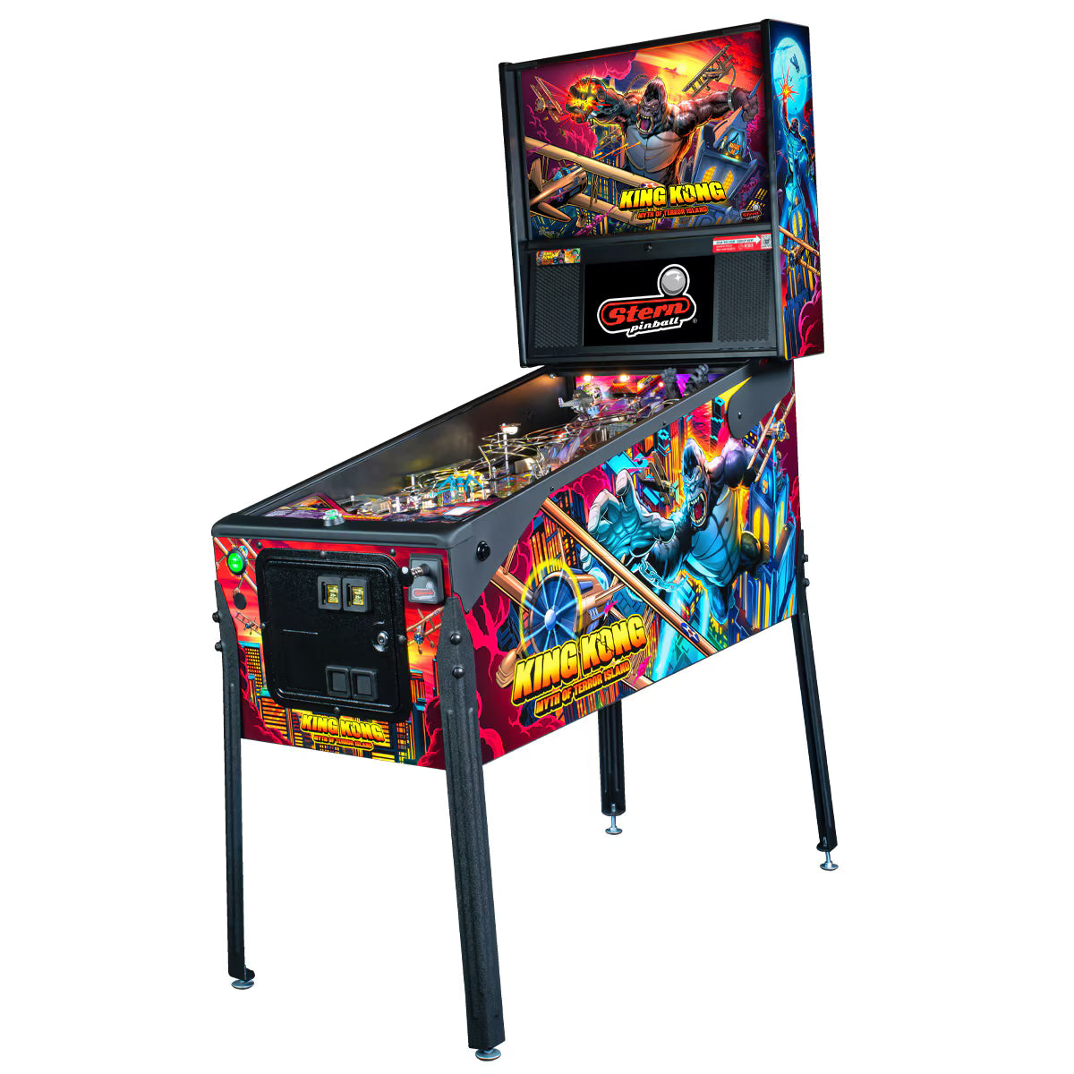 King Kong: Myth of Terror Island Premium Pinball Machine