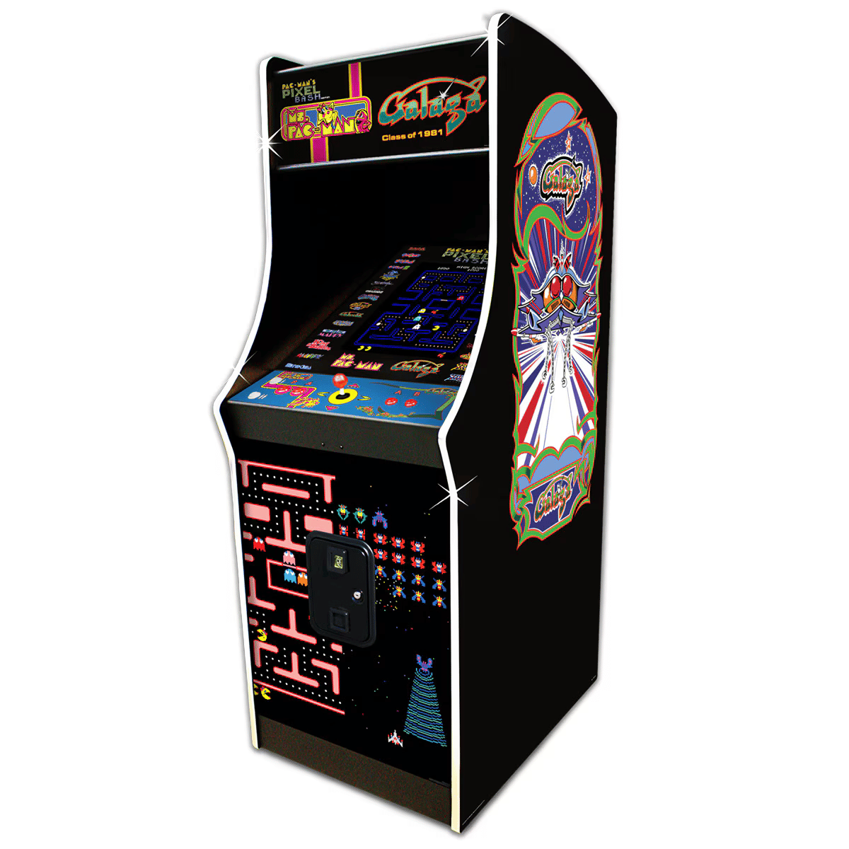 Ms. Pac-Man Galaga Pixel Bash Edition