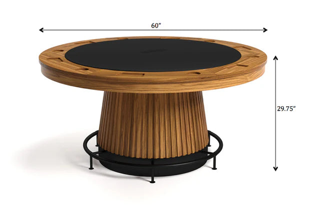 Prohibition 60" Poker Table