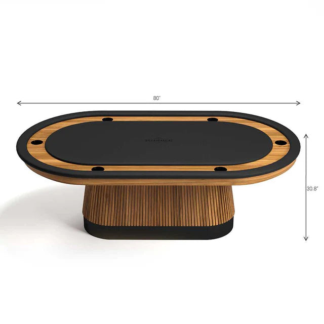 Prohibition Texas Hold'Em Poker Table
